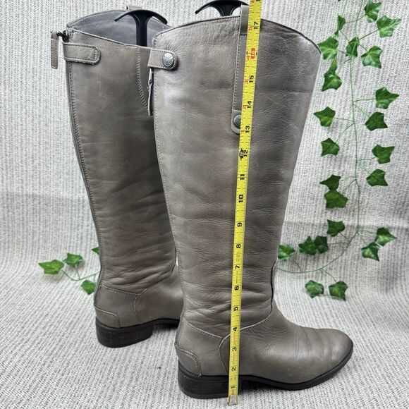 Sam Edelman Womens Penny 2 Grey Frost Riding Equestrian BOOTS Size 7M - Picture 9 of 12